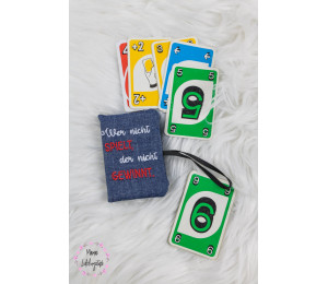 Stickdatei ITH - Spielkartenhüllen 8 Motive & Blanko